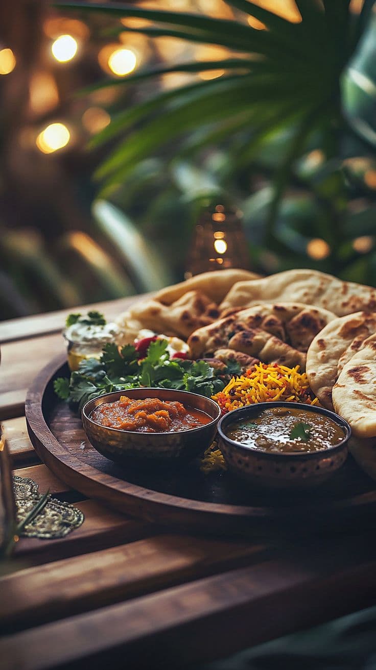 Home cooked tiffin meal